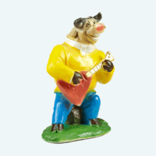 Бык с балалайкой