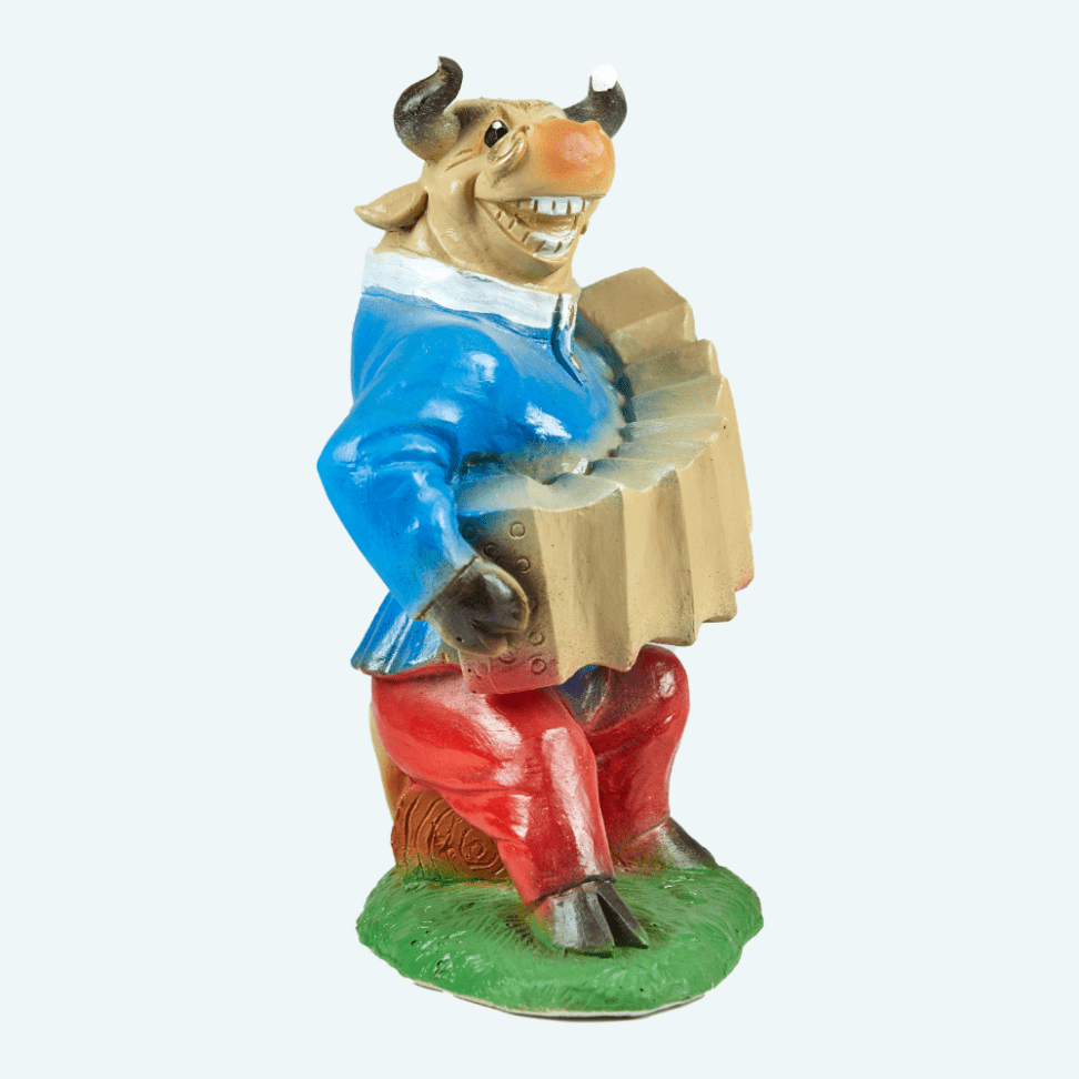Бык с гармонью